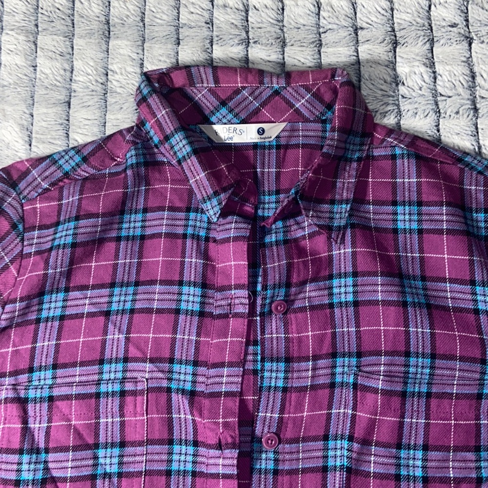 Flannel button down
